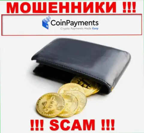 Будьте очень внимательны, сфера деятельности CoinPayments, Крипто кошелек - это лохотрон !