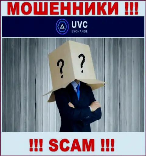 Не работайте совместно с мошенниками UVCEXCHANGE OÜ - нет инфы об их непосредственных руководителях