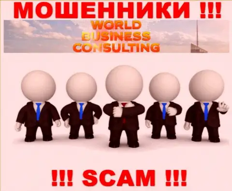 У интернет мошенников World Business Consulting неизвестны руководители - присвоят вклады, подавать жалобу будет не на кого