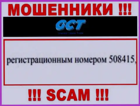 Компания ГрандисКапиталТрейд имеет регистрацию под вот этим номером - 508415