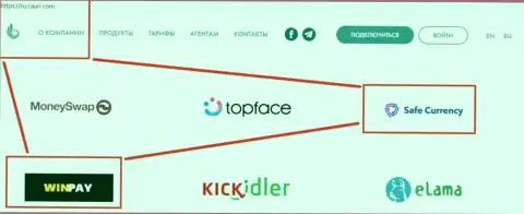 Взаимосвязь Win Pay и Safe Currency с мошенниками Cauri
