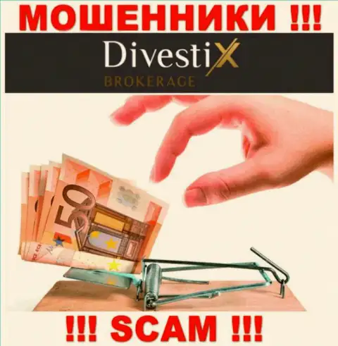 Если даже дилер DivestixBrokerage гарантирует колоссальную прибыль, крайне рискованно вестись на такого рода разводняк