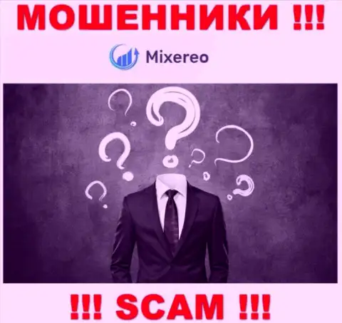 Данных о лицах, руководящих Mixereo в глобальной интернет сети отыскать не получилось