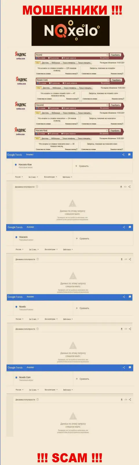 Инфа по онлайн-запросам в интернет сети инфы об обманщиках Noxelo Сom