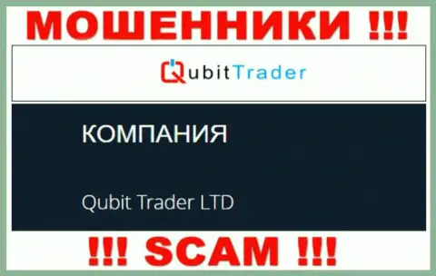 Кюбит Трейдер - это мошенники, а управляет ими юридическое лицо Qubit Trader LTD