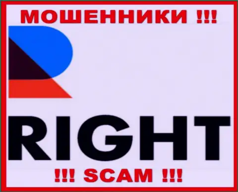 Right - это СКАМ !!! МОШЕННИК !