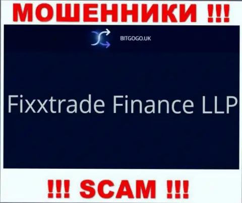 Контора Фиххтрейд Финанс ЛЛП находится под руководством организации Fixxtrade Finance LLP