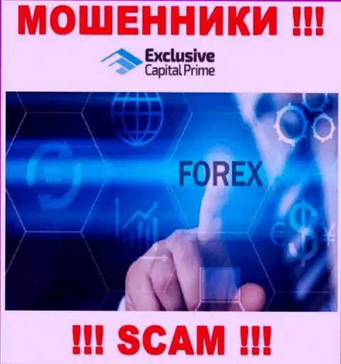 Forex это вид деятельности мошеннической конторы Эксклюзив Чендж Капитал Лтд