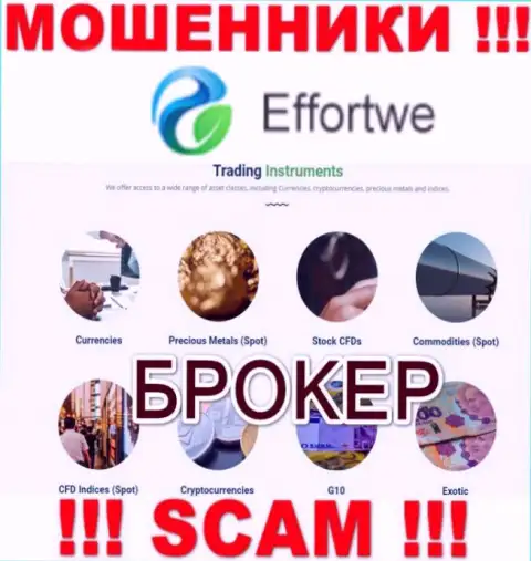 Effortwe365 Com лишают финансовых активов клиентов, которые повелись на законность их деятельности