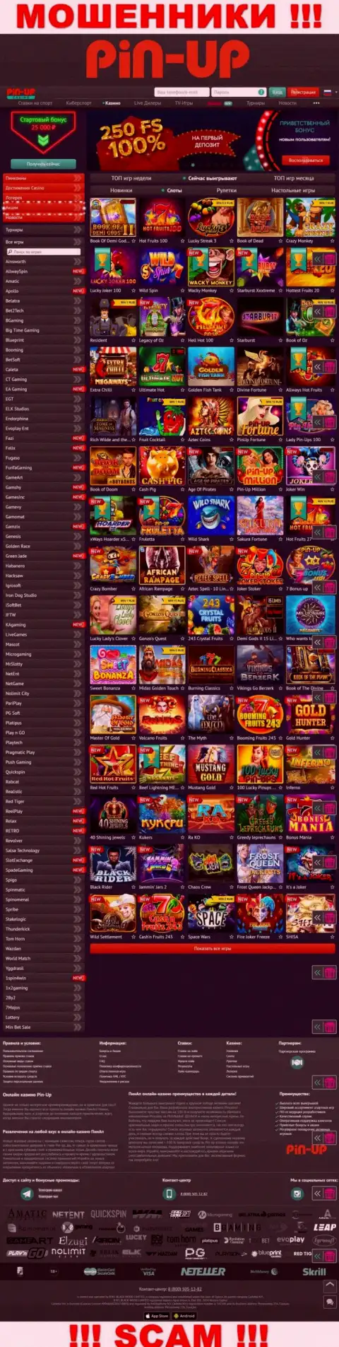 Pin-Up Casino - это официальный веб-сервис интернет-мошенников Пин-Ап Казино