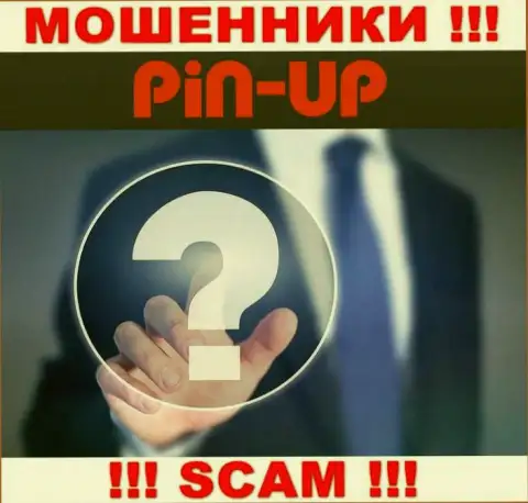 Не работайте совместно с мошенниками PinUp Casino - нет информации об их прямых руководителях