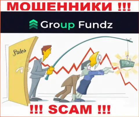 Желаете забрать обратно вложенные денежные средства с организации Group Fundz, не сможете, даже если оплатите и налоговый платеж