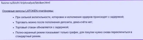 Совместное сотрудничество с компанией Latoken Com влечет за собой только слив денег - отзыв