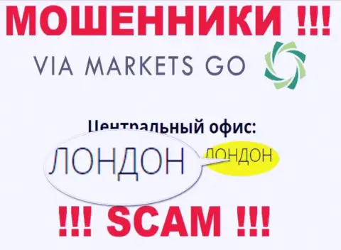 БУДЬТЕ БДИТЕЛЬНЫ !!! ViaMarketsGo показывают неправдивую информацию об их юрисдикции