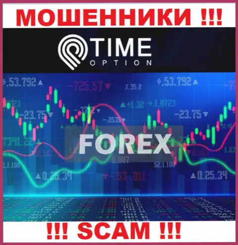 Time-Option Com разводят лохов, предоставляя мошеннические услуги в сфере Форекс