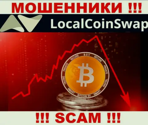 Все, что прозвучит из уст интернет махинаторов LocalCoinSwap - это сплошная ложная информация, будьте осторожны