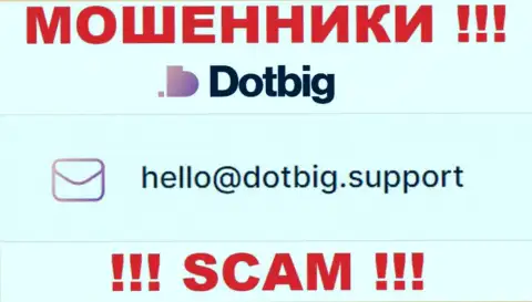 Не спешите переписываться с Dot Big, даже через их электронный адрес - это коварные internet-аферисты !