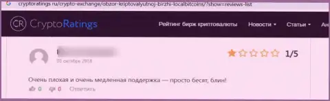 Объективный отзыв о ЛокалБиткоинс Оу - воруют вложенные денежные средства