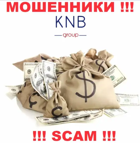 Совместное взаимодействие с KNB Group Limited доставляет только потери, дополнительных комиссий не платите