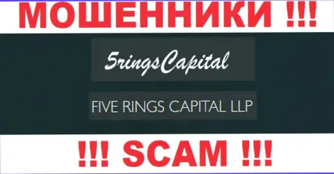 Организация ФайвеРингс-Капитал - Ком находится под крылом компании FIVE RINGS CAPITAL LLP