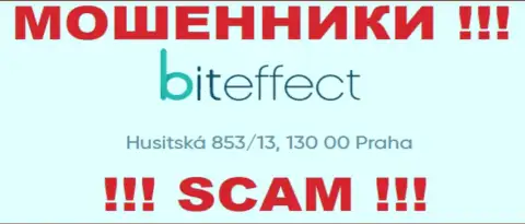 Бит Эффект, по тому юридическому адресу, который они указали на своем сайте, не сумеете найти, он фиктивный