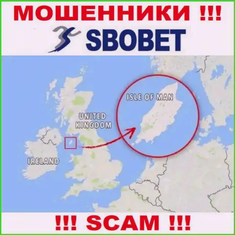 В конторе SboBet Com спокойно обманывают лохов, ведь зарегистрированы в оффшоре на территории - Isle of Man