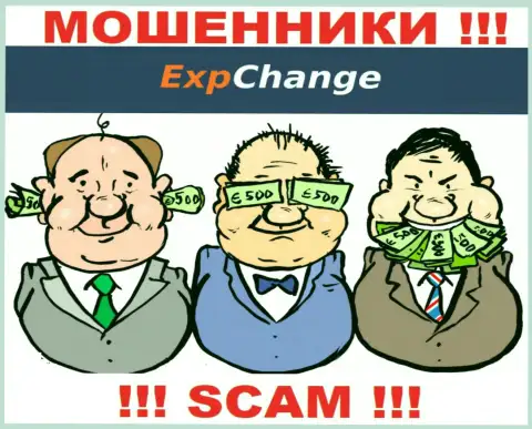 Из-за того, что работу ExpChange Ru никто не контролирует, а значит совместно работать с ними довольно опасно