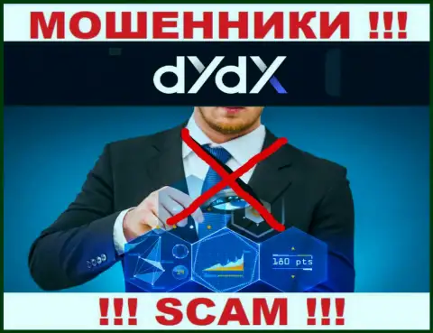 dYdX Exchange работают БЕЗ ЛИЦЕНЗИИ и ВООБЩЕ НИКЕМ НЕ РЕГУЛИРУЮТСЯ !!! МОШЕННИКИ !