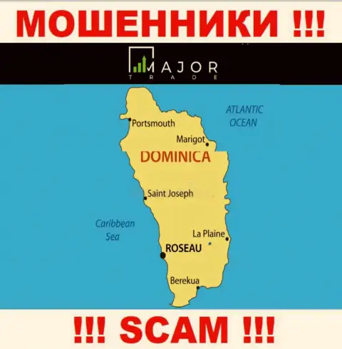 Мошенники Cynosure Counsulting LTD базируются на территории - Commonwealth of Dominica, чтоб спрятаться от ответственности - МАХИНАТОРЫ