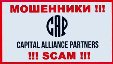 Логотип ЛОХОТРОНЩИКА Capital Alliance Partners