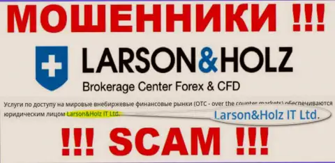 На официальном сайте Larson Holz сообщается, что юридическое лицо компании - Larson Holz Ltd