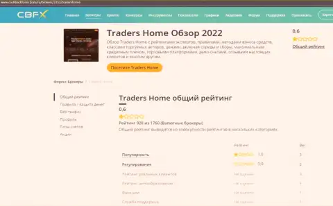 TradersHome - это МОШЕННИК или нет ? (обзорная статья мошеннических комбинаций)