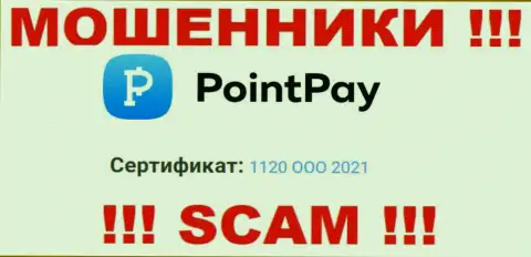 Осторожно, присутствие регистрационного номера у компании Point Pay LLC (1120LLC2021) может быть заманухой