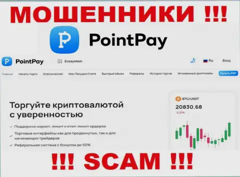 Крипто трейдинг - то, чем промышляют интернет мошенники PointPay