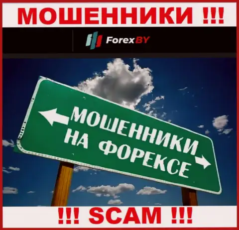 Тип деятельности организации Forex BY - это ловушка для доверчивых людей