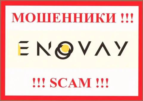 Логотип МОШЕННИКА EnoVay Info