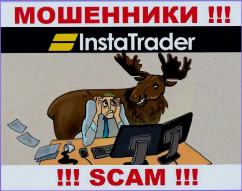 InstaTrader Net - это internet-мошенники !!! Не нужно вестись на призывы дополнительных финансовых вложений