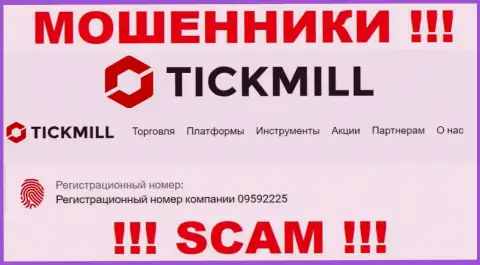 Наличие рег. номера у Tickmill (09592225) не говорит о том что контора солидная